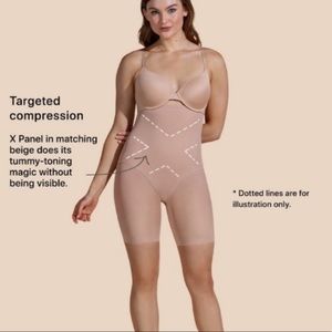 Honeylove Nude Shapewear SuperPower Short